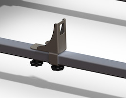 Q-Top® (Q-Tech)* Conjunto Batente da Escada para grade de carga de tejadilho, universal