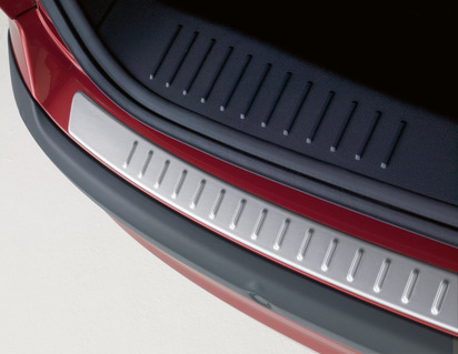 Protection de seuil de chargement Plaque en acier inoxydable 3D